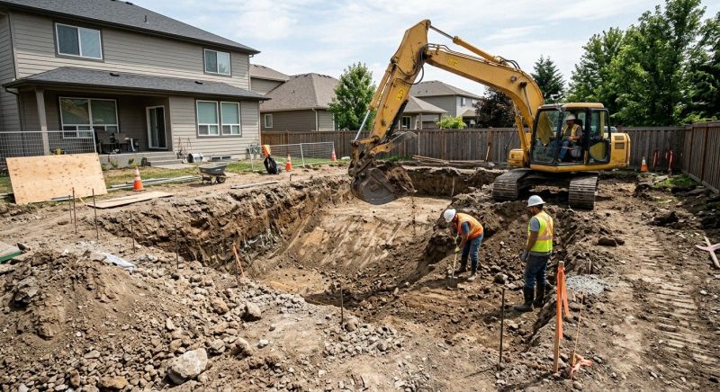 Building Excavation in Houston, TX