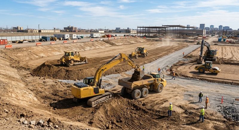 Commercial Land Preparation in Cumming, GA