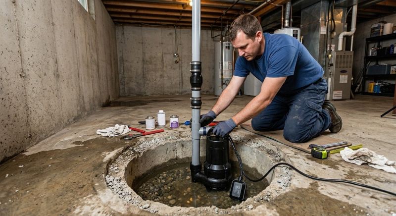 Drainage Pump Installation in Auburn, AL