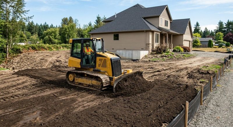 Yard Grading in Houston, TX