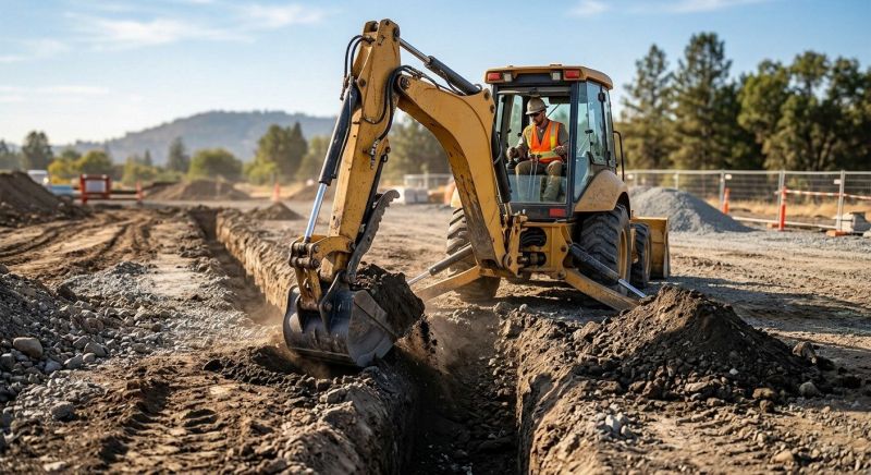 Backhoe Service in Houston, TX