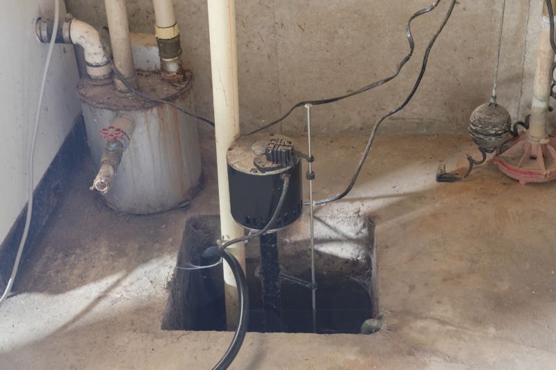 Basement Drainage Installation in West Des Moines, IA