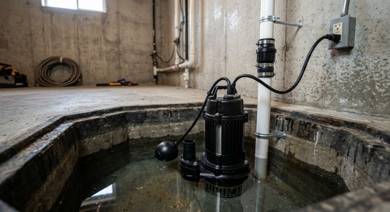 Basement Sump Pump Service in Des Moines, IA