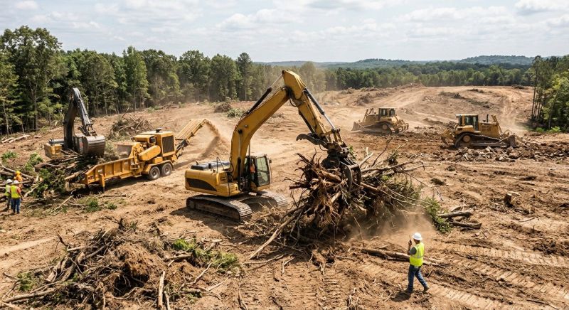 Commercial Land Clearing in Gwinnett County, GA