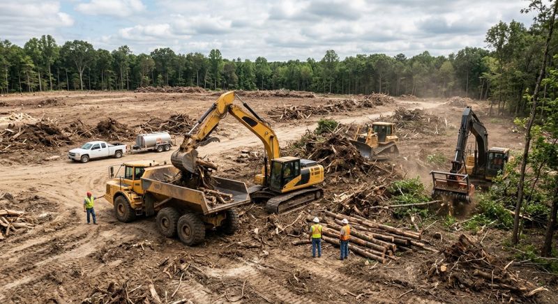 Commercial Lot Clearing in Atlanta, GA