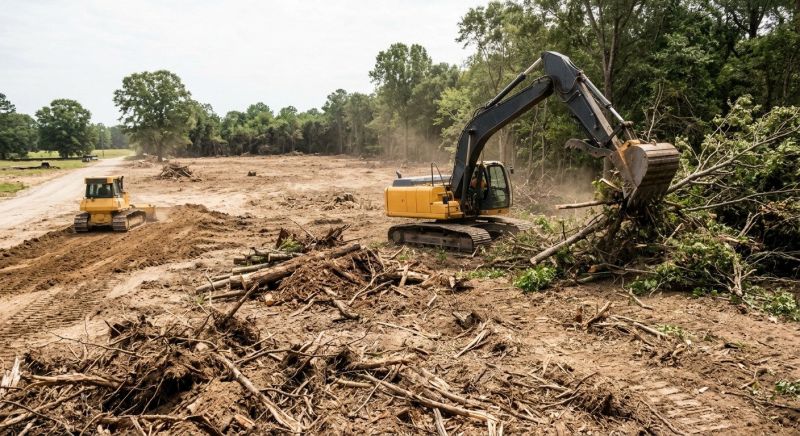 Commercial Property Clearing in Gwinnett County, GA