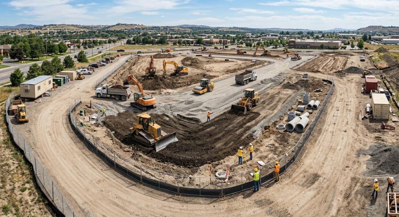 Commercial Site Preparation in Gwinnett County, GA
