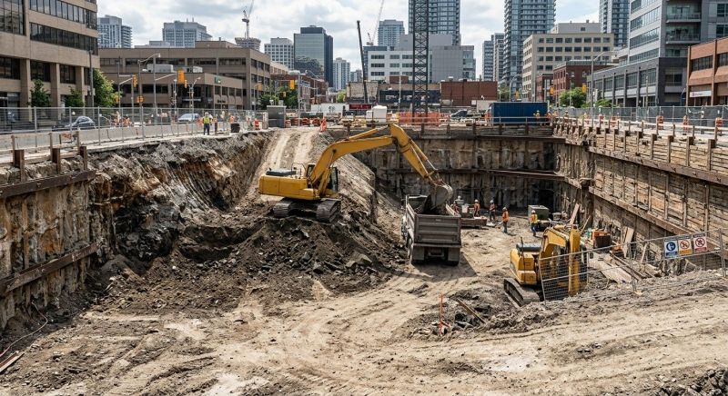 Construction Excavation in Atlanta, GA