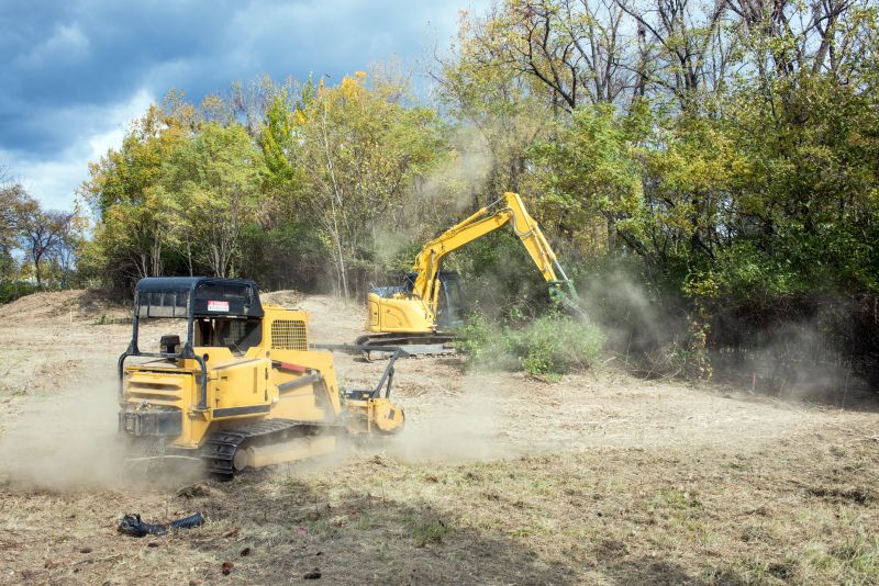 Construction Site Land Clearing in Gwinnett County, GA