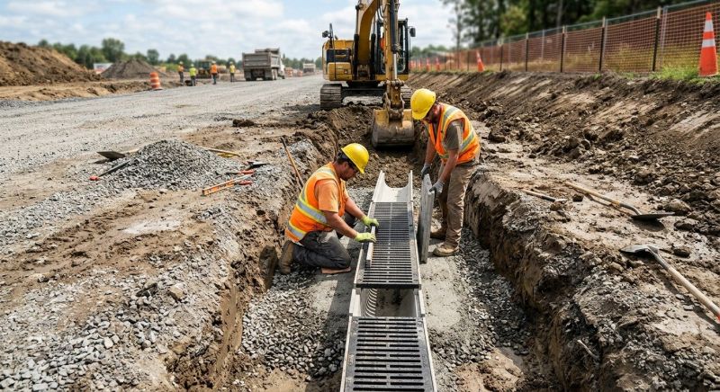 Drainage Ditch Excavation in Atlanta, GA