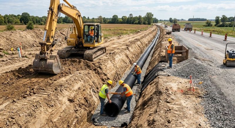 Drainage Ditch Excavation in Atlanta, GA