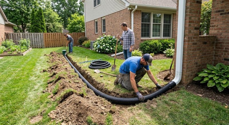 Drainage Sloping in Atlanta, GA