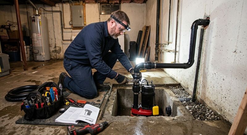 Ejector Pump Installation in Huntsville, AL