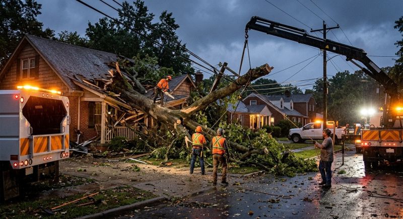 Fallen Tree Removal in Pottstown, PA