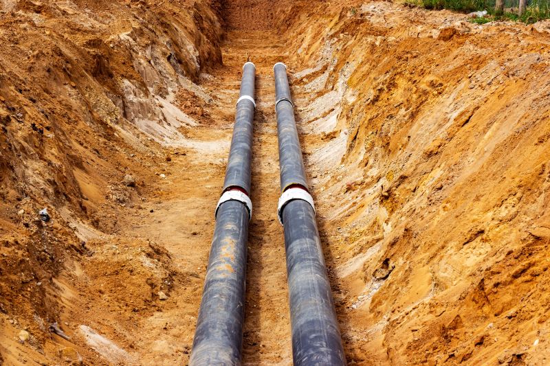 Irrigation Trenching in Houston, TX