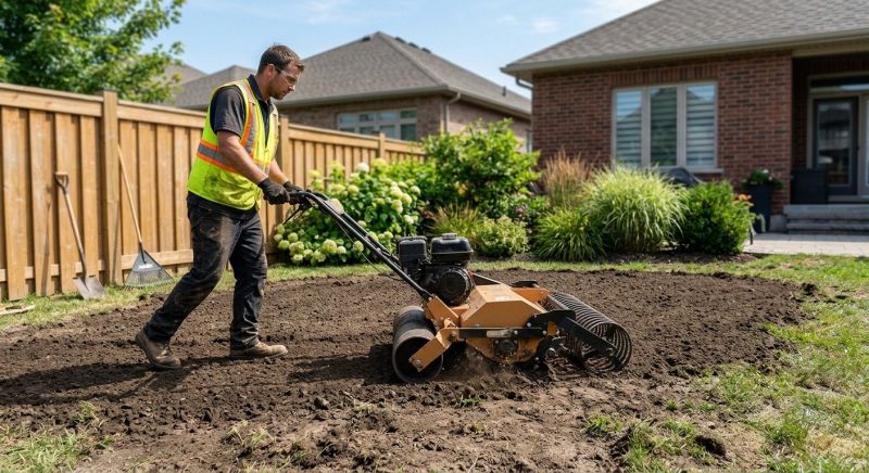 Lawn Leveling in Houston, TX