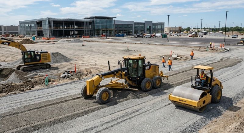 Parking Lot Excavation in Atlanta, GA