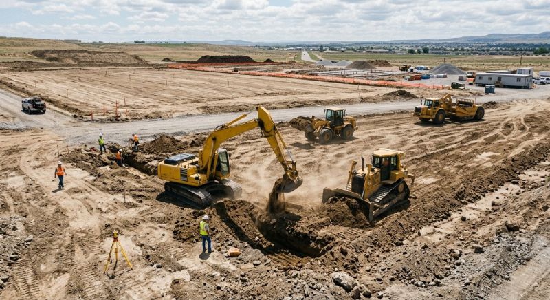 Parking Lot Site Preparation in Gwinnett County, GA