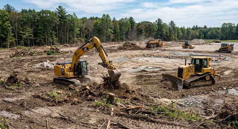 Parking Lot Site Preparation in Marietta, GA