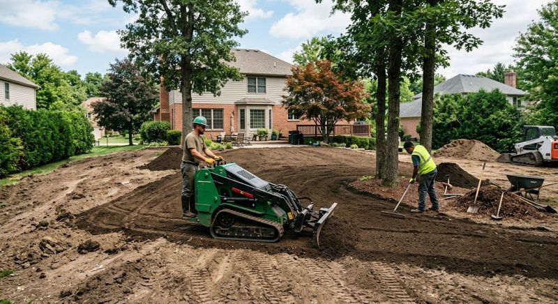 Site Leveling in Houston, TX