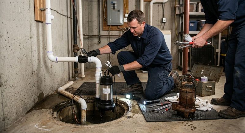 Sump Pump Installation in Mobile, AL