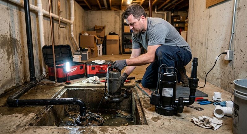 Sump Pump Plumbing in Pompano Beach, FL