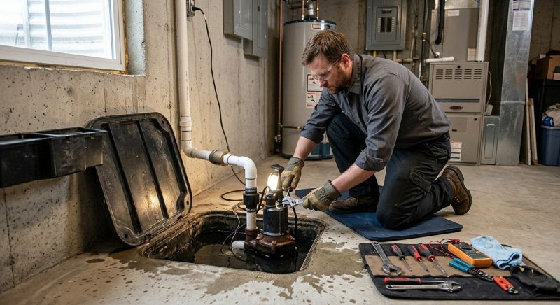 Sump Pump Relocation in Birmingham, AL